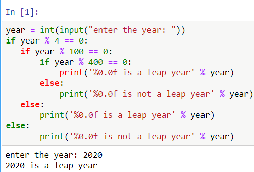 Python 3 Program to Check Leap Year CodeItBro