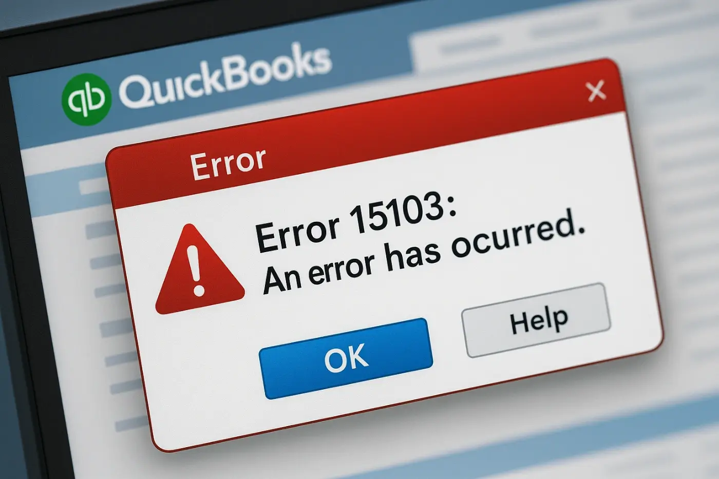 QuickBooks Error 15103: Causes, Fixes, and Permanent Solutions (2026 Guide)