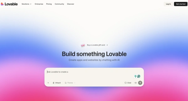 lovable - best vibe coding tool